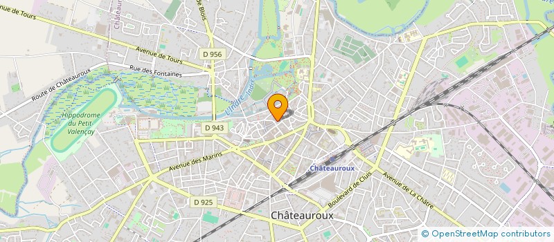 localisation de l'entreprise MARIE LOUISE à CHATEAUROUX