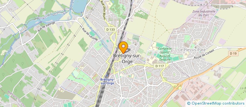 localisation de l'entreprise MARIE LOUISE à BRETIGNY-SUR-ORGE