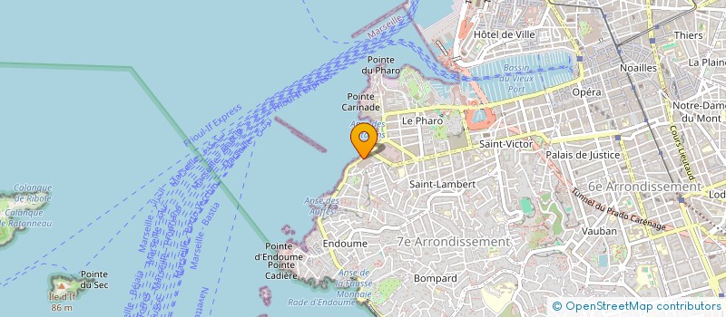 localisation de l'entreprise MARIE LOUISE à MARSEILLE