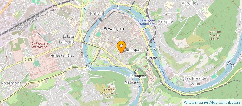 localisation de l'entreprise MARIE-LOUISE à BESANCON