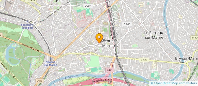 localisation de l'entreprise MARIE LOUISE & FILS  NOGENT-SUR-MARNE