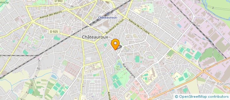 localisation de l'entreprise MARIE LUCE à CHATEAUROUX