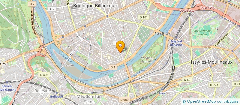 localisation de l'entreprise MARIE LUCE BARTHELEMY à BOULOGNE-BILLANCOURT
