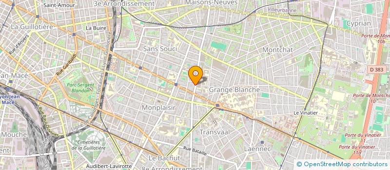 localisation de l'entreprise MARIE-LYS MANIFICAT  LYON