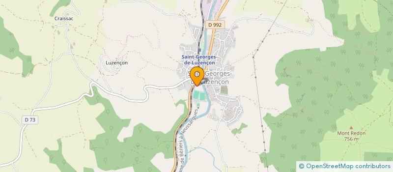 localisation de l'entreprise MARIE M  CREISSELS