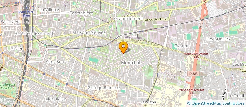 localisation de l'entreprise MARIE MATHIEU IMMOBILIER  LYON