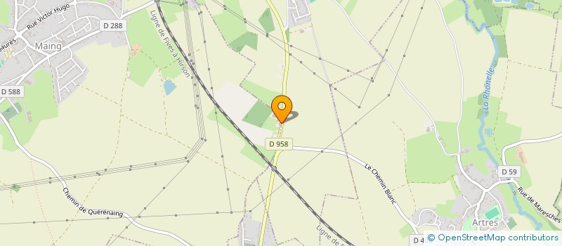 localisation de l'entreprise MARIE & ME  MAING