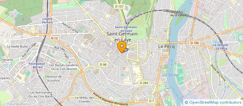 localisation de l'entreprise MARIE-MELODIE  SAINT-GERMAIN-EN-LAYE