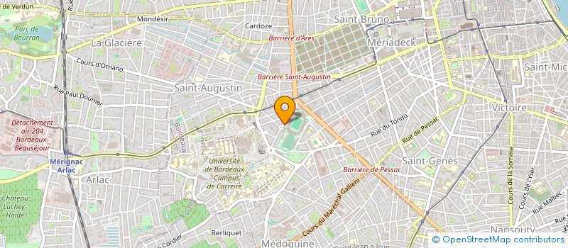 localisation de l'entreprise MARIE-MORGANE DISCONTIGNY NUTRITION  BORDEAUX