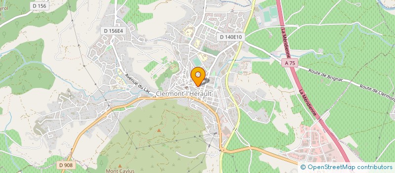 localisation de l'entreprise MARIE NICOLE  CLERMONT-L'HERAULT