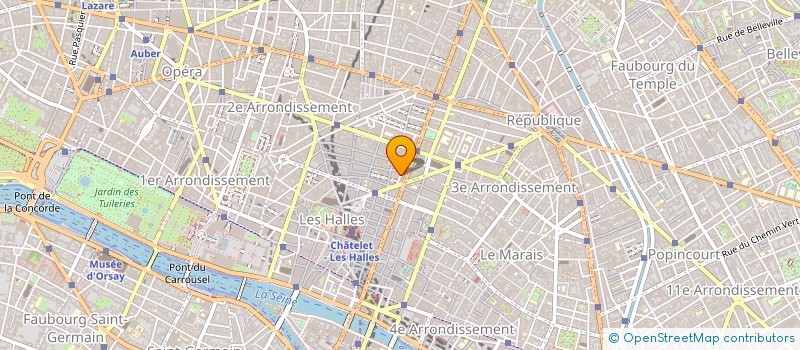 localisation de l'entreprise MARIE OZ  PARIS