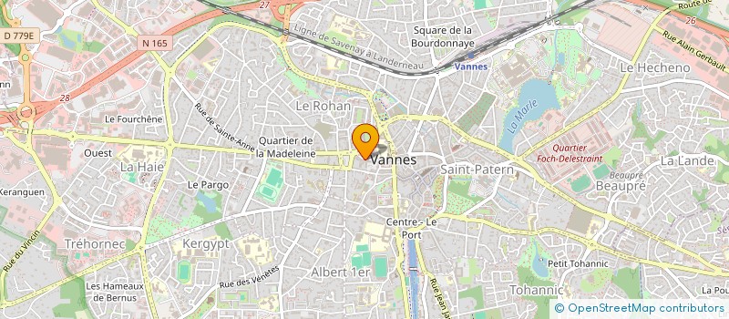 localisation de l'entreprise MARIE PAPOTE à VANNES