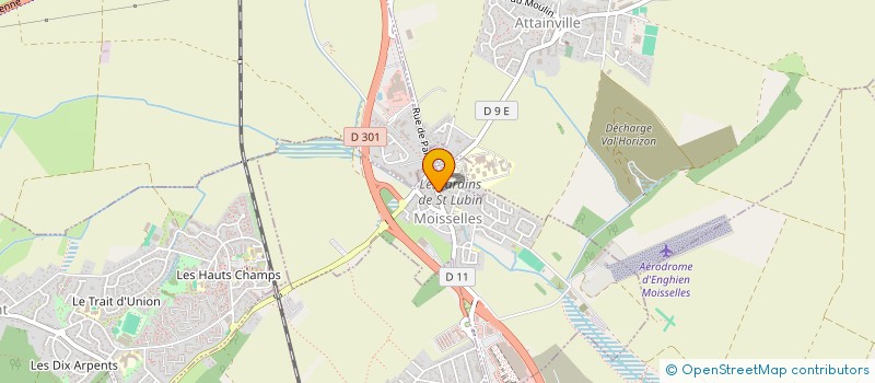 localisation de l'entreprise MARIE PASSION à MOISSELLES