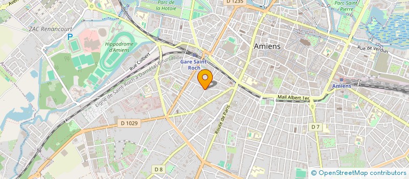 localisation de l'entreprise MARIE PIERRE à AMIENS