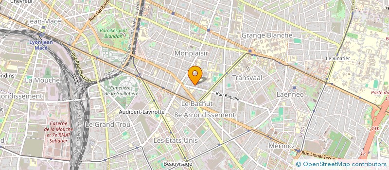 localisation de l'entreprise MARIE-PIERRE ET JACQUES GALERNEAU  LYON