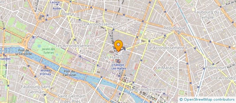 localisation de l'entreprise MARIE PISELLI  PARIS