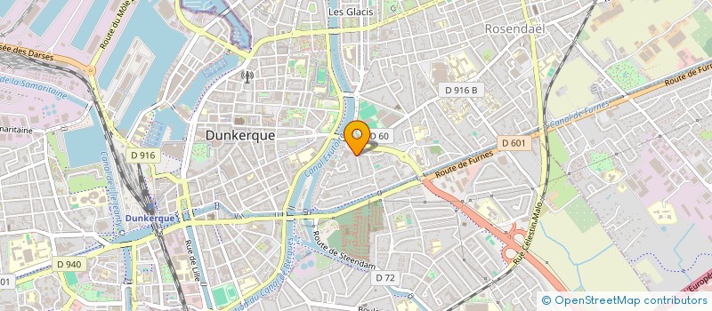 localisation de l'entreprise MARIE PLATEVOET à DUNKERQUE