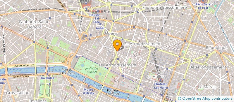 localisation de l'entreprise MARIE PONIATOWSKI à PARIS