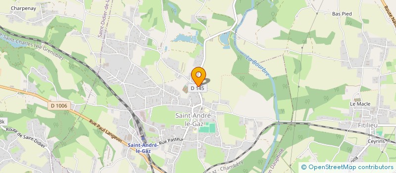 localisation de l'entreprise MARIE PULCHERIE  SAINT-ANDRE-LE-GAZ