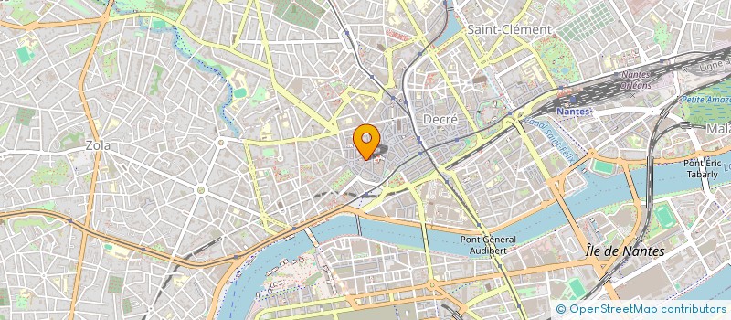 localisation de l'entreprise MARIE REBERAT à NANTES
