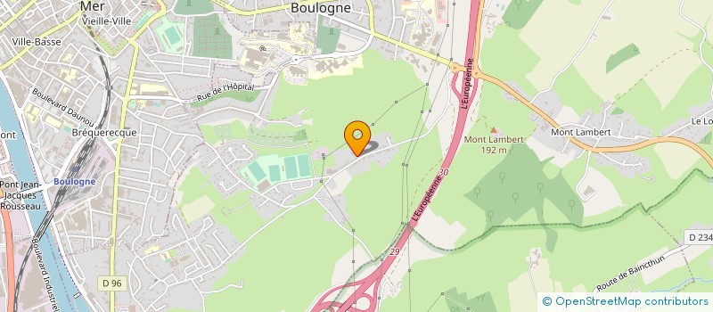 localisation de l'entreprise MARIE ROSE  SAINT-MARTIN-BOULOGNE