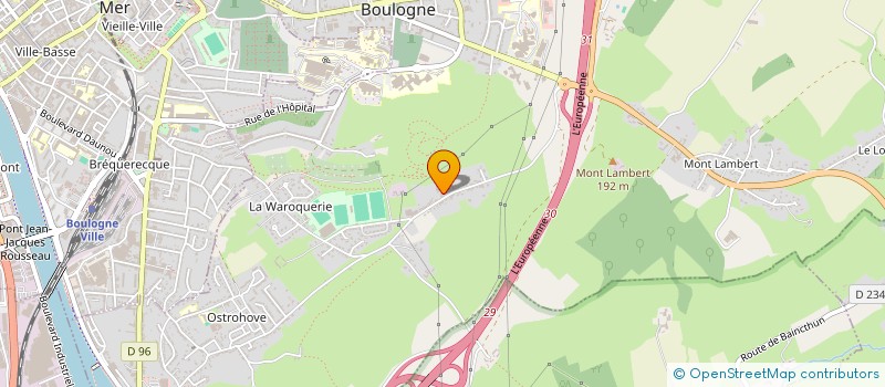 localisation de l'entreprise MARIE ROSE PIECES DETACHEES à SAINT-MARTIN-BOULOGNE