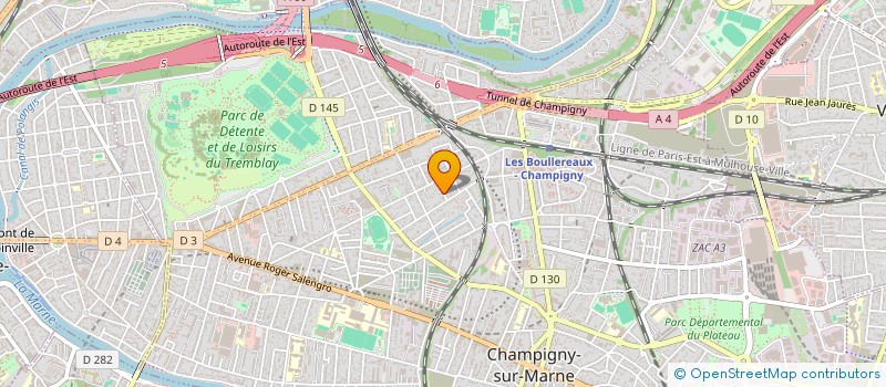 localisation de l'entreprise MARIE ROUIT à CHAMPIGNY-SUR-MARNE