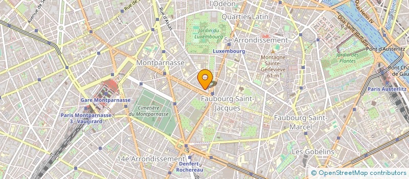 localisation de l'entreprise MARIE-SAINT GERMAIN SAS  PARIS