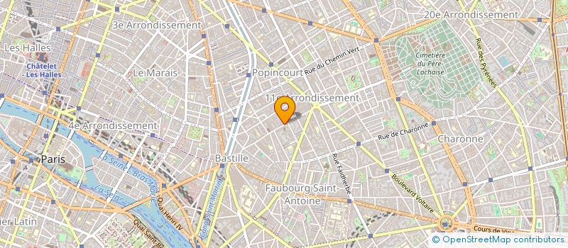 localisation de l'entreprise MARIE SALIES  PARIS