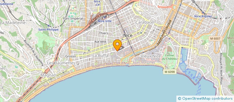 localisation de l'entreprise MARIE SAMUEL à NICE