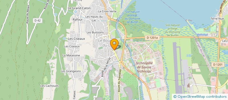 localisation de l'entreprise MARIE SEILLIER ET EMMANUELLE FAVRE INFIRMIERES DIPLOMEES D'ETAT  LE BOURGET-DU-LAC