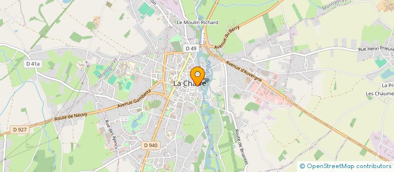 localisation de l'entreprise MARIE-SIMON à LACS