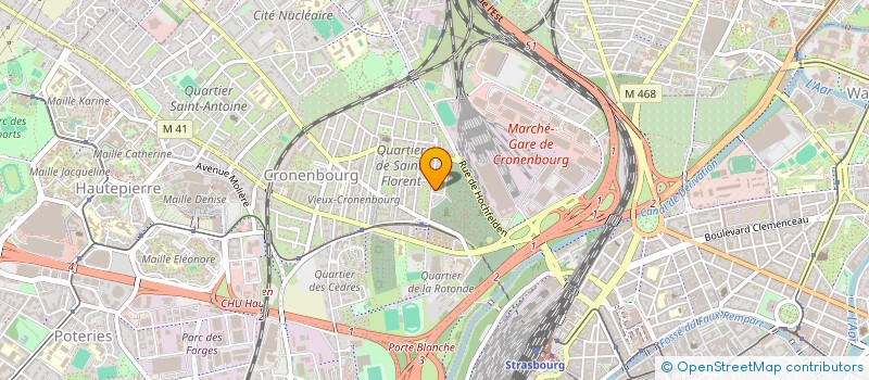 localisation de l'entreprise MARIE-SOPHIE à STRASBOURG