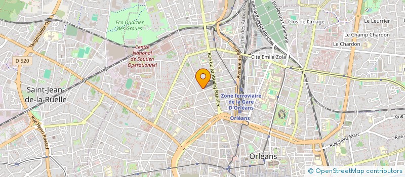 localisation de l'entreprise MARIE-SOPHIE RL  ORLEANS