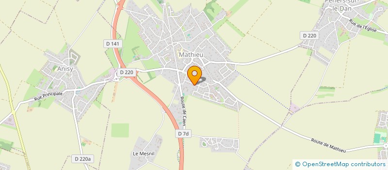 localisation de l'entreprise MARIE SUD  MATHIEU