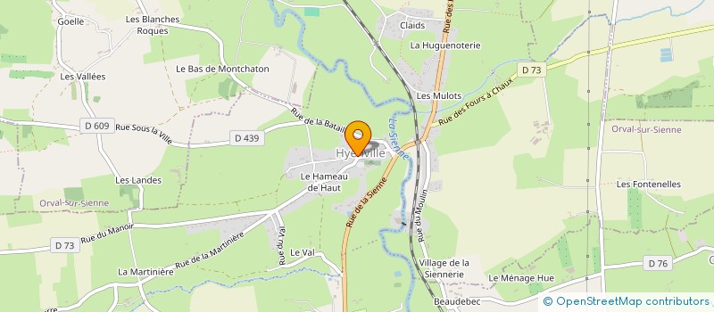 localisation de l'entreprise MARIE-T  QUETTREVILLE-SUR-SIENNE