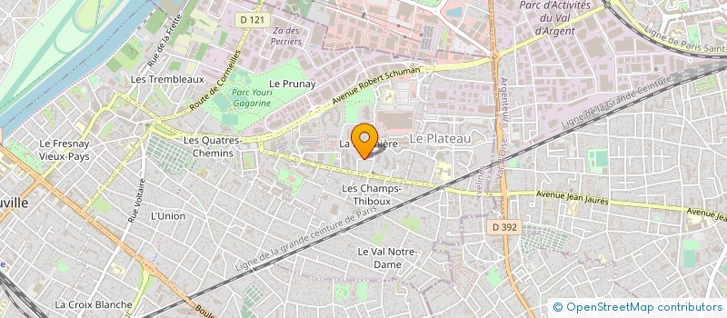 localisation de l'entreprise MARIE TEAM EVENT  SARTROUVILLE