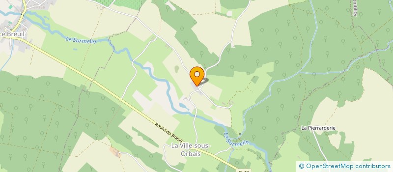 localisation de l'entreprise MARIE THERESE ET GUY LAURAIN  BAYE