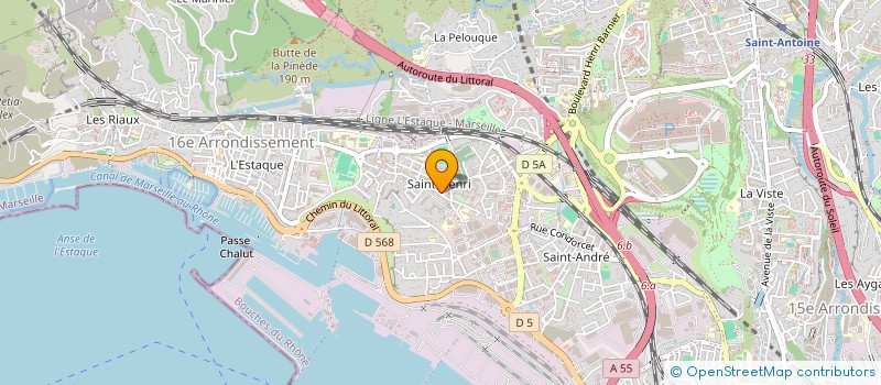 localisation de l'entreprise MARIE TITINE 83 à MARSEILLE