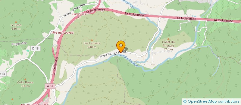 localisation de l'entreprise MARIE TORRANO  CARNOULES