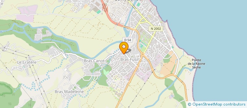 localisation de l'entreprise MARIE TOUS TRAVAUX DE BATIMENTS à SAINT-BENOIT