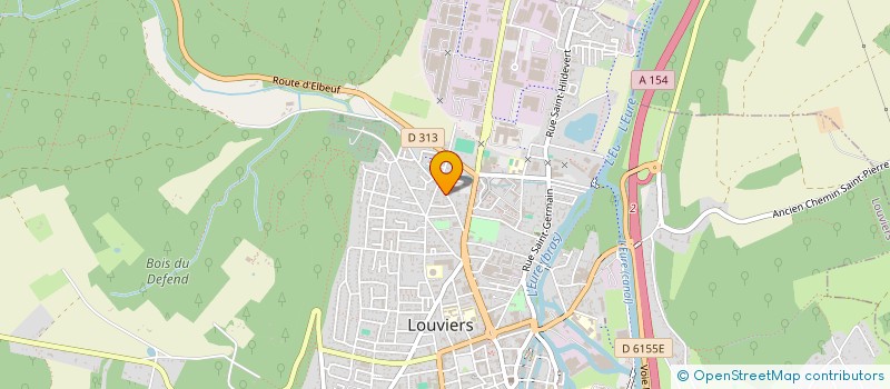 localisation de l'entreprise MARIE.VERONIQUE.PHILIPPE à LOUVIERS