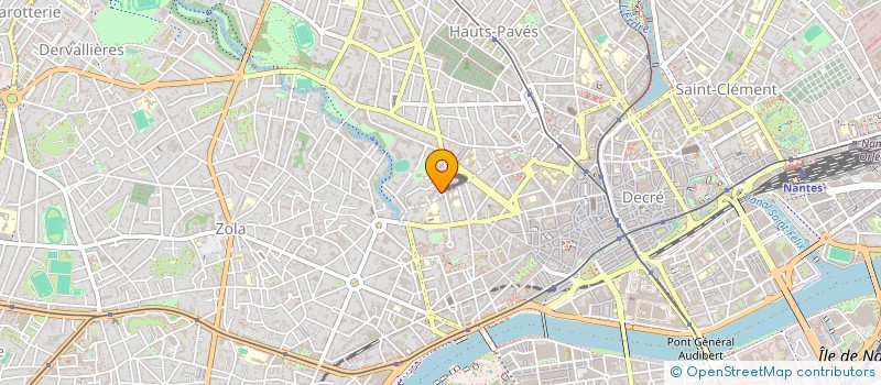 localisation de l'entreprise MARIE VEYRAC, NOTAIRE  NANTES