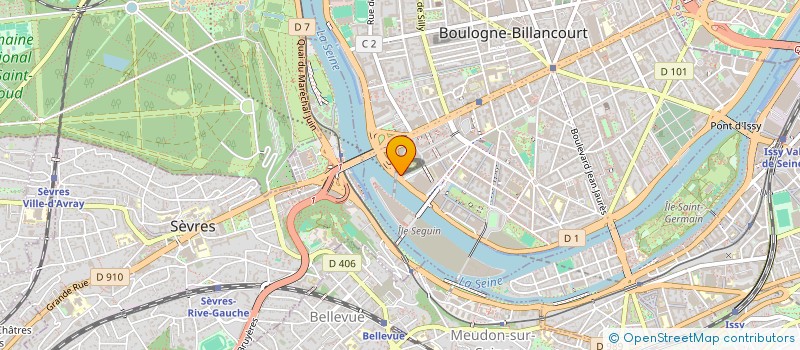 localisation de l'entreprise MARIE ZERAA IMPORT EXPORT à BOULOGNE-BILLANCOURT