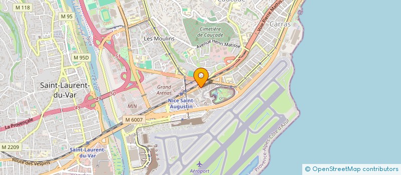 localisation de l'entreprise MARIEBLANQUE STAYS  NICE