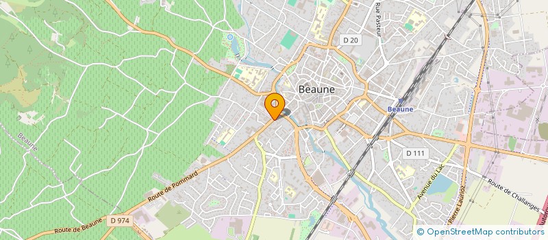 localisation de l'entreprise MARIEBOBBY  BEAUNE