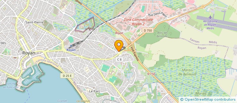 localisation de l'entreprise MARIECLEM  ROYAN