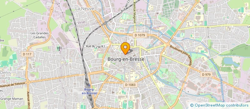 localisation de l'entreprise MARIEE DE L'AIN à BOURG-EN-BRESSE