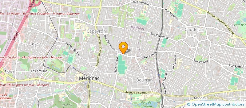 localisation de l'entreprise MARIEES D'AQUITAINE  MERIGNAC