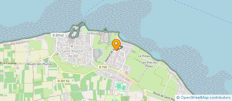 localisation de l'entreprise MARIEGALANTETG  SAINT-MARTIN-DE-RE